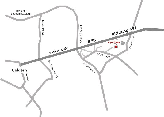 Wegbeschreibung eventura